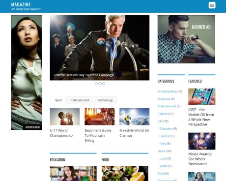 Themify Magazine Theme